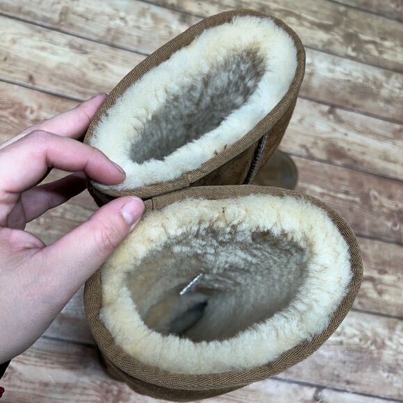 UGG Australia Womens Classic Tall 5815 Chestnut Boots Size 7 EU 38 - Picture 10 of 13